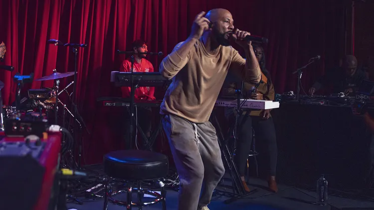 Rapper, actor, writer and philanthropist Common treated a small crowd of guests to a whirlwind performance at KCRW's Apogee Sessions last month.