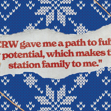 KCRW gave me a path to fulfill my potential, which makes the station family to me.