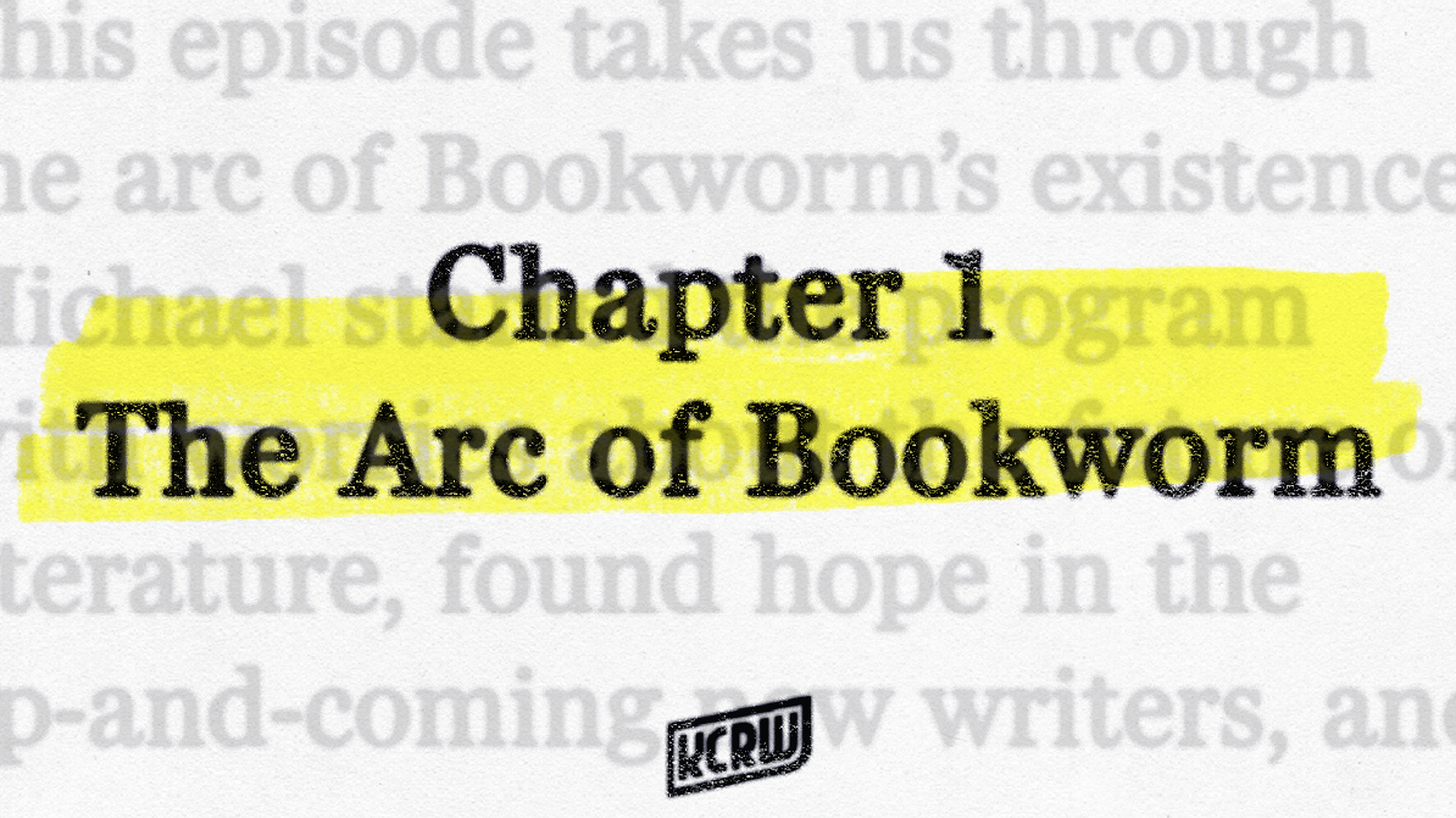 This episode takes us through the arc of Bookworm’s existence: Michael started the program with worries about the future of literature, found hope in the up-and-coming new writers, and proceeded to highlight authors of diverse backgrounds, cultures, and geographies.