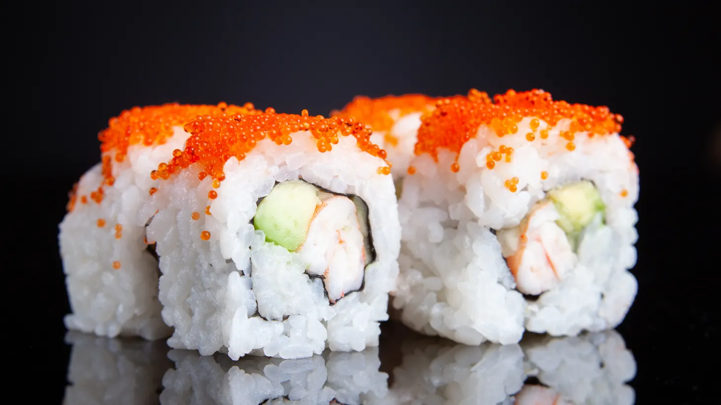 The California roll was supposedly invented at Tokyo Kaikan, one of the first sushi bars in Los Angeles.