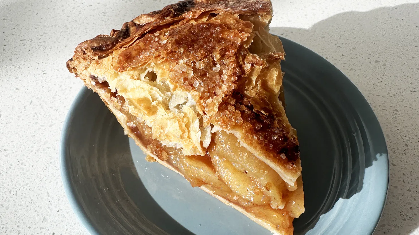 The apple pie at Fat & Flour is a work of art in edible form.