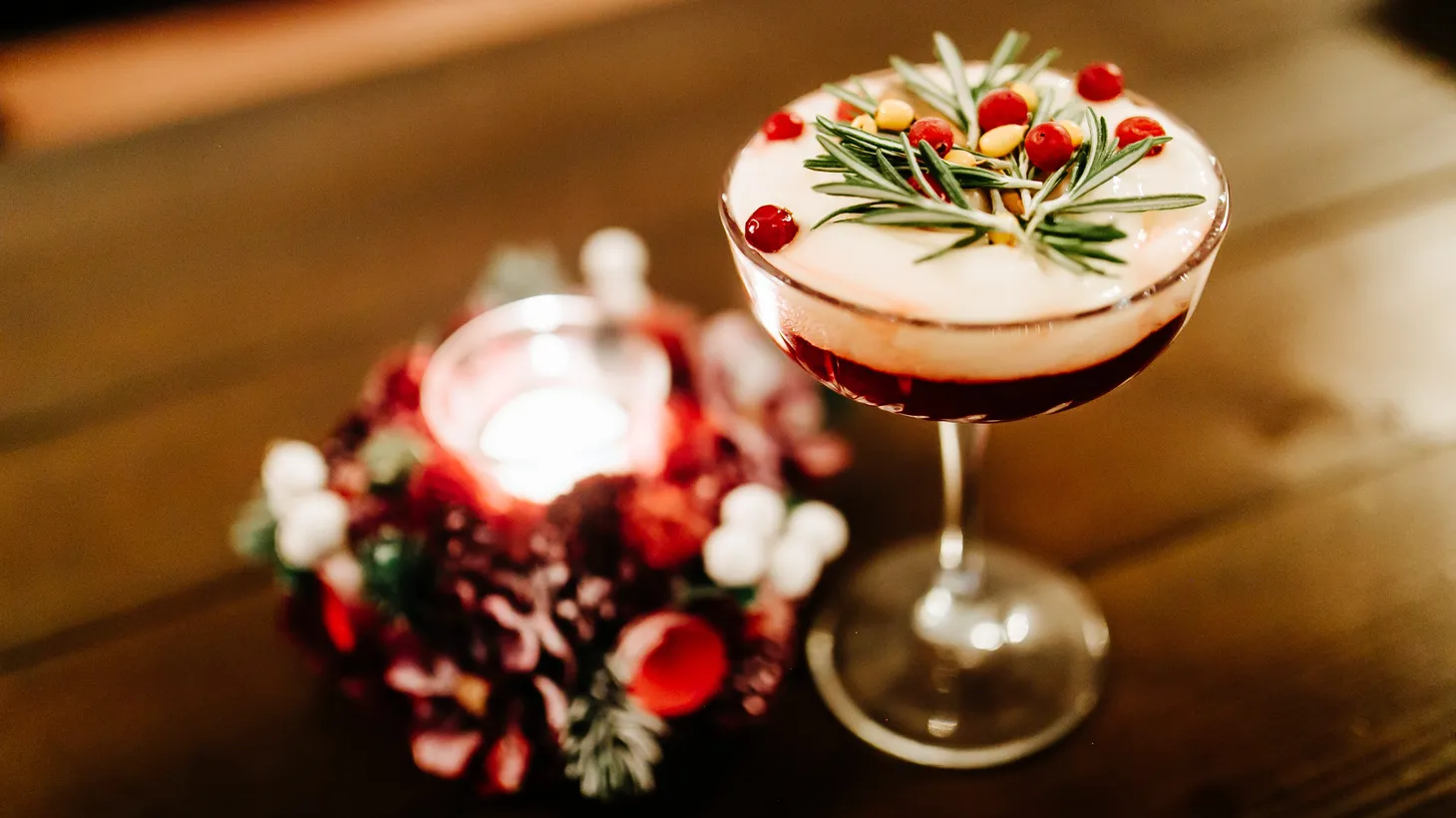 'Tis the season to be jolly and sometimes, a perfectly timed cocktail is the key to gaiety.