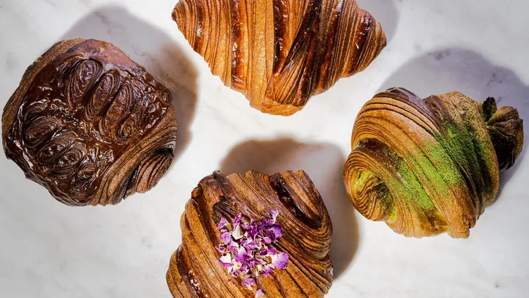 From Venice to Chinatown, West Adams to Pasadena, here's where to find exquisitely flaky croissants — including vegan ones.