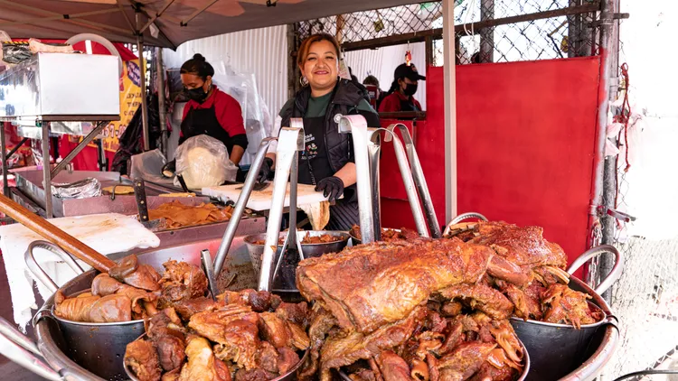 Memo Torres of L.A. Taco introduces us to the Carnitas Queen of Los Angeles.