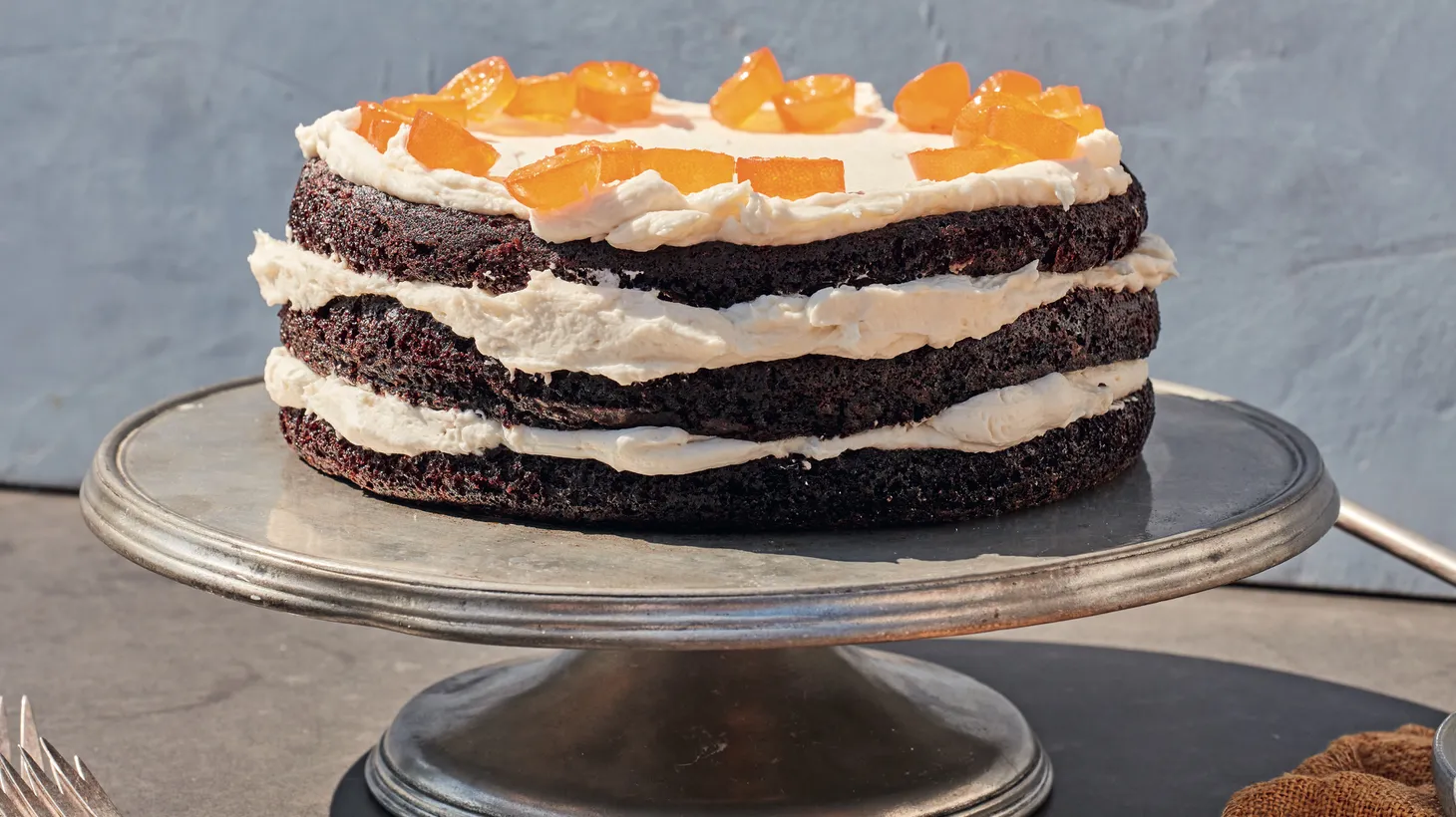 Claudia Fleming adapted this older recipe for a gingerbread cake from her wildly popular cookbook, “The Last Course.” She avoided serving layer cakes in her restaurants because her style was more deconstructed while coaxing flavor without too much sweetness.