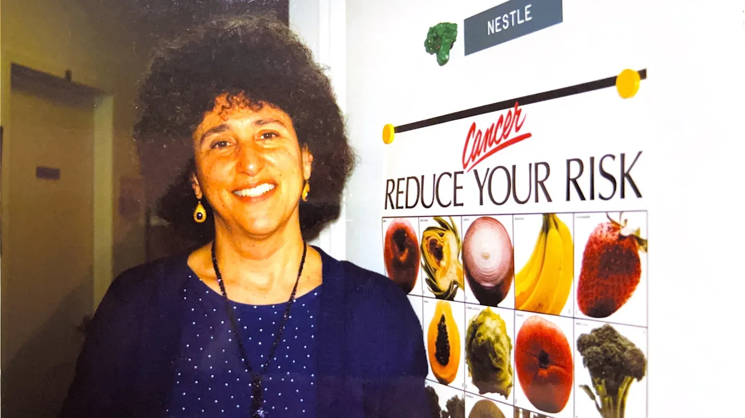“Teaching has always been about trying to explain nutrition concepts clearly, in a way everyone can understand,” writes Marion Nestle, seen here in 1991, in her new memoir.