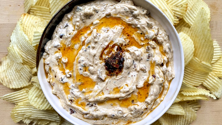 A creamy base like sour cream, dried aromatics, and a bit of acid, cooking columnist Ben Mims levels up the homemade dip game.