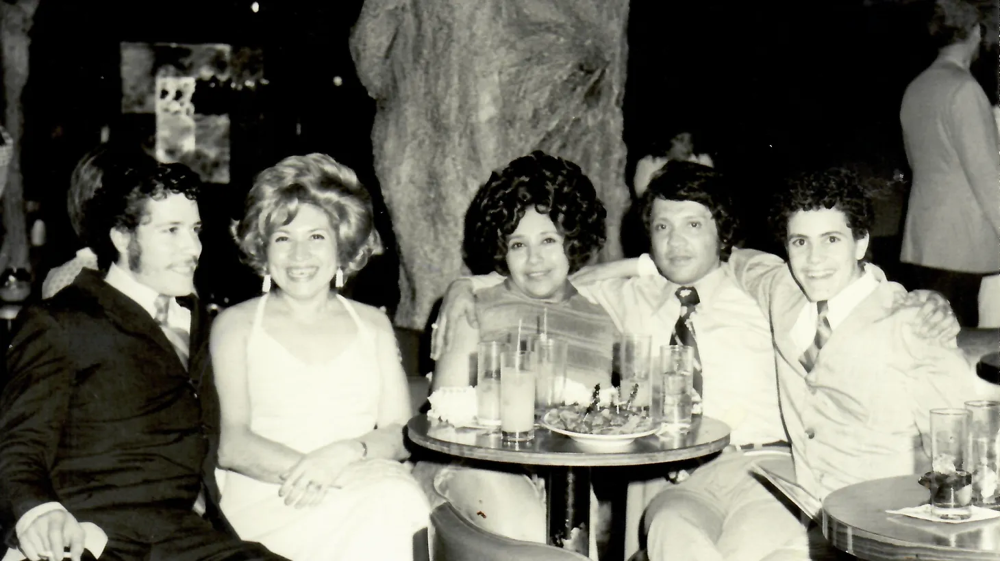 Nayarit workers spend a night out on the town at Casa Escobar in Santa Monica, circa 1968.