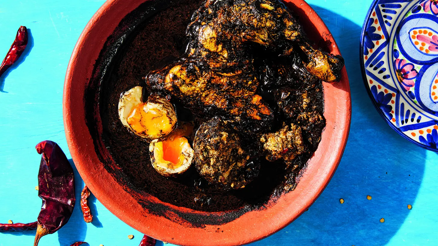 Rick Martínez recalls the first time he tried relleno negro, a dish from Yucatan, at a taco stand where he was intrigued by the smell and deep color.