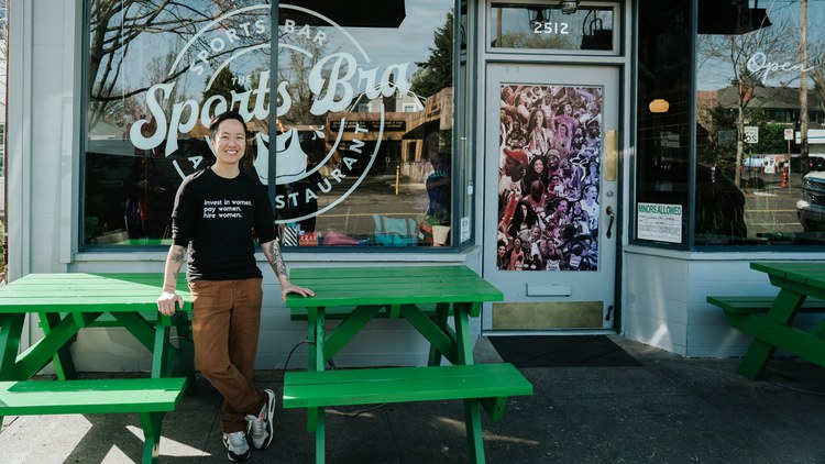 With a modest Kickstarter campaign, Jenny Nguyen decided to flip the script on the traditional sports bar, opening a watering hole dedicated to supporting women’s athletics.