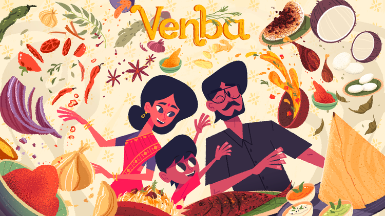 Creating an emotional connection to food was the goal of Venba's designer and developer, Abhi.