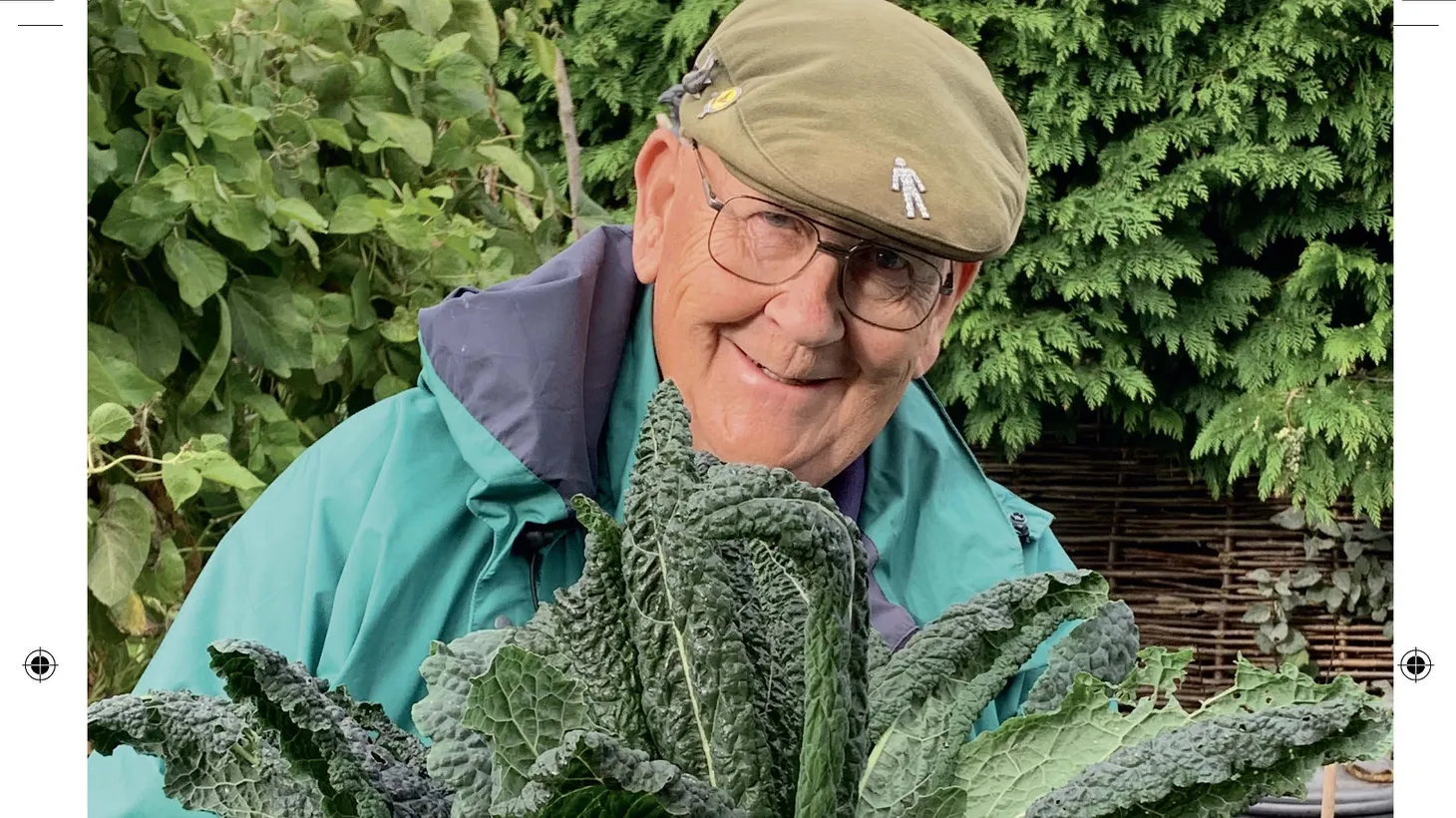 After retiring, Gerald Stratford took to the garden and then Twitter, where he found an audience hungry for his gardening tips.