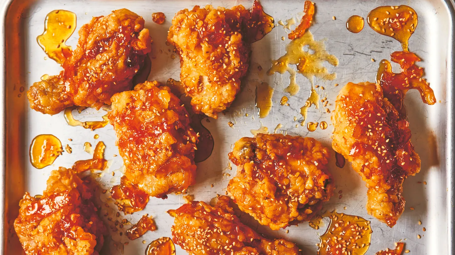 A Korean citron tea acts as a sweet-savory glaze for one of Susan Jung's fried chicken recipes.