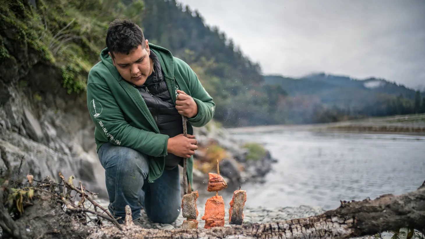 Samuel Gensaw of the Yurok Tribe on the Northern Coast California is committed to working with his generation to restore indigenous foodways.