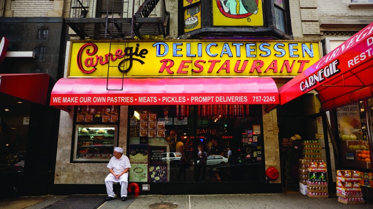 “I’ll Have What She’s Having” is a new exhibit at the Skirball Cultural Center that explains the roots of the Jewish delicatessen in New York and the migration of the pastrami sandwich…