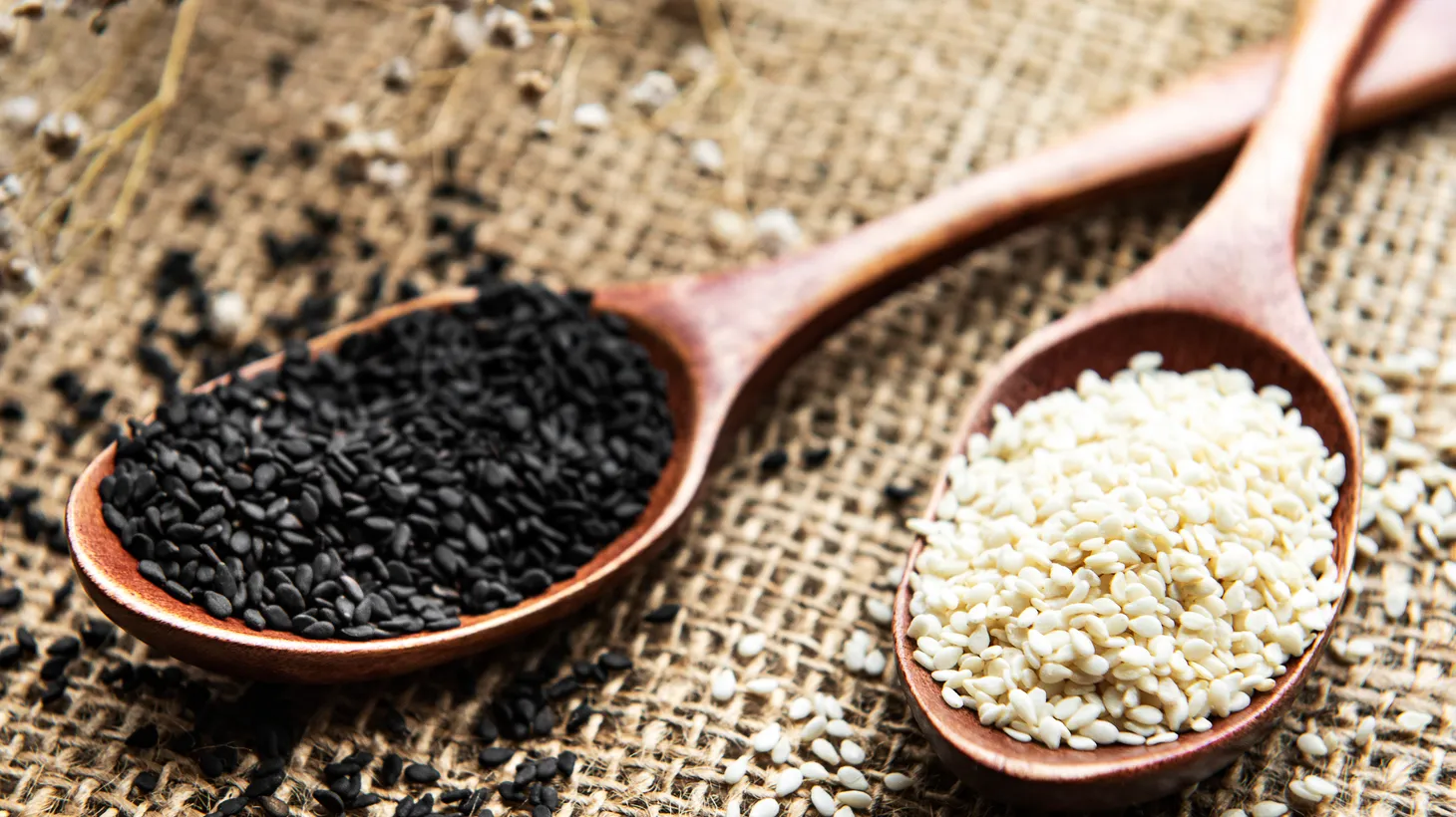 Black sesame seeds in Asian medicine are associated with heating energy and have a different flavor profile than their white counterparts.