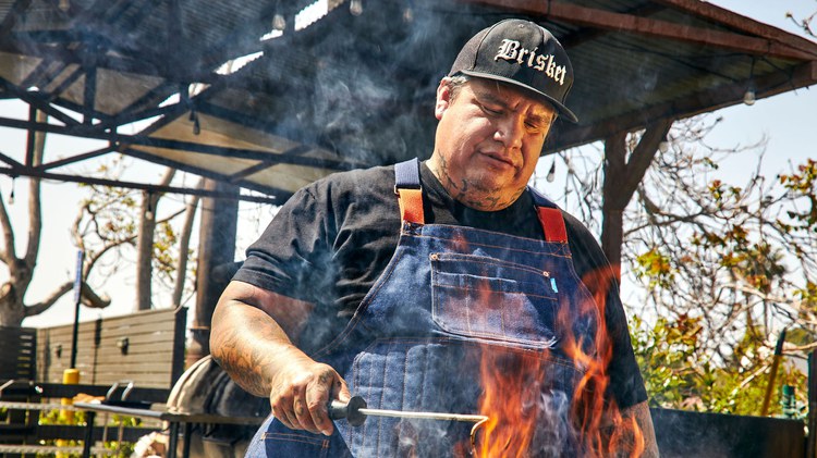 Owner and pitmaster Daniel Castillo is serving Texas barbecue steps away from the mission in San Juan Capistrano.