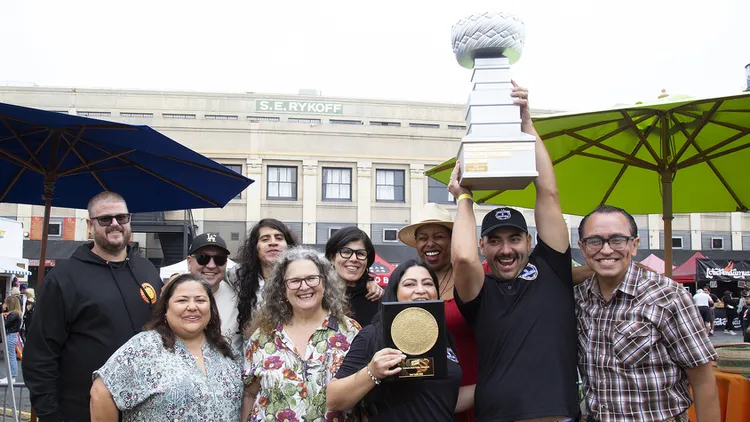 La Princesita, HomeState, Tallula’s, and Sonoratown battled for the Golden Tortilla at Gustavo’s Great Tortilla Tournament. Spoiler: La Princesita took home the big prize.