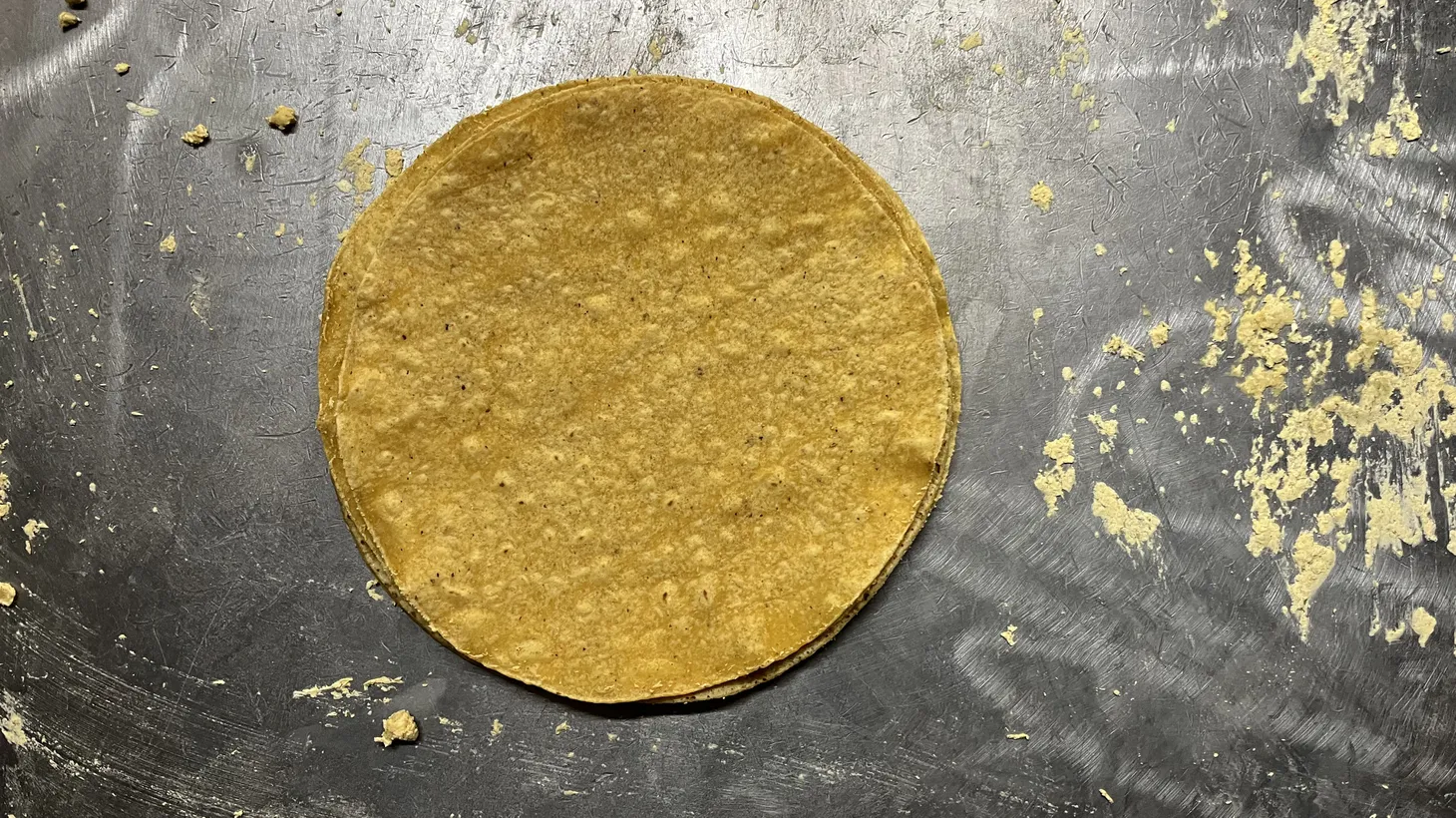 Yellow corn tortillas, with a rich and nutty flavor, are more stable than blue corn varieties.