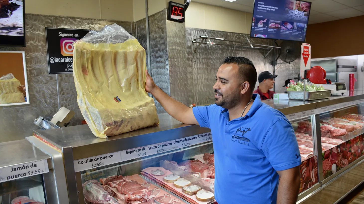 Jose Luis Ruíz owns La Carnicería Meat Market with locations in South Gate, Riverside, Pico Rivera, Bellflower, and Anaheim.