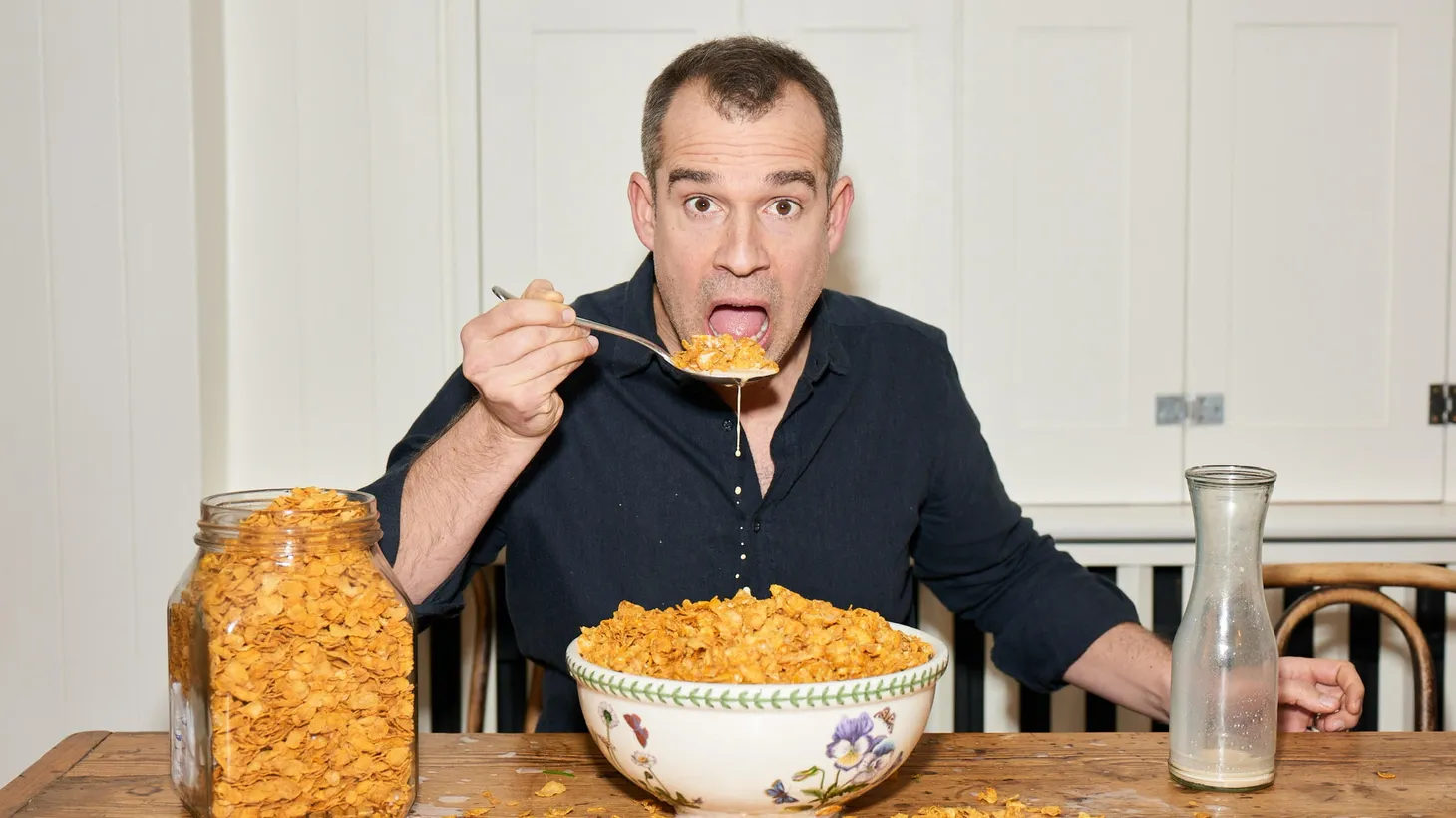 Chris van Tulleken ate a diet of 80% ultra-processed food for a month to acquire pilot data for a study in partnership with his colleagues at the University College London.