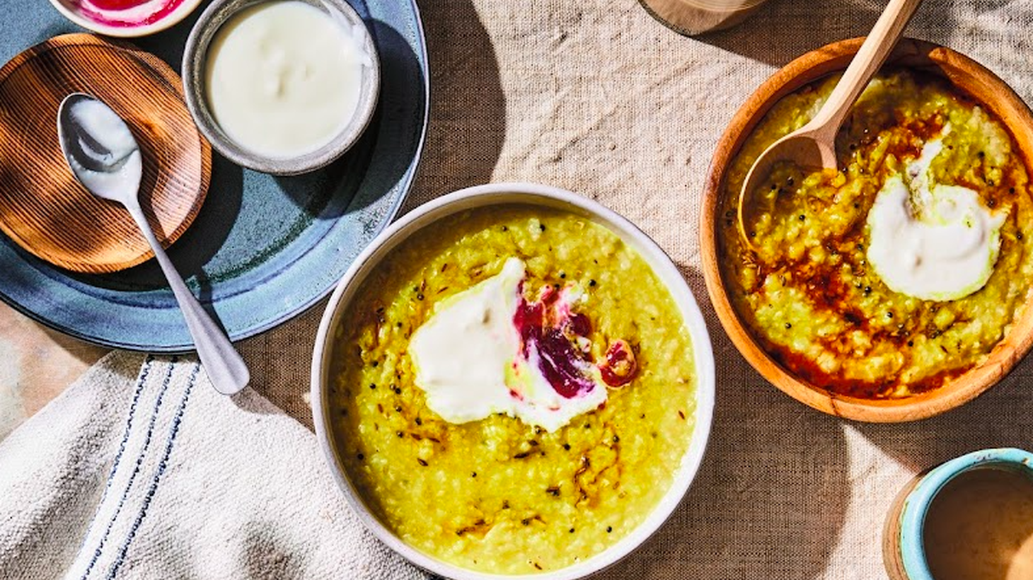 Noah Galuten shares his brother's recipe for kitchari, a rice and lentil dish with ghee and turmeric.