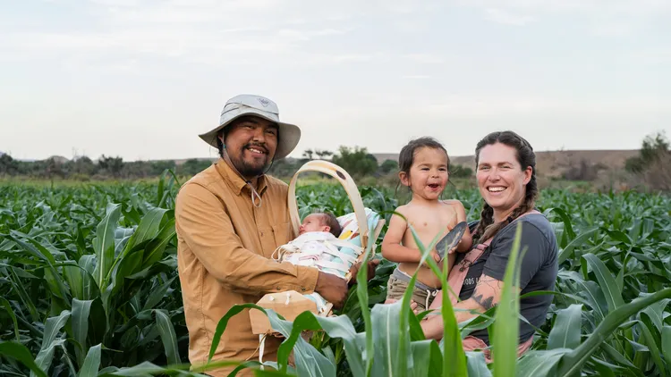Harvesting Indigenous ingredients on Navajo Nation land, Zachariah and Mary Ben make and sell non-GMO, heritage-style baby food.