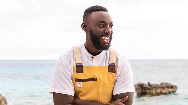 Chef Eric Adjepong explores assimilation, culture and home in a new children's book.