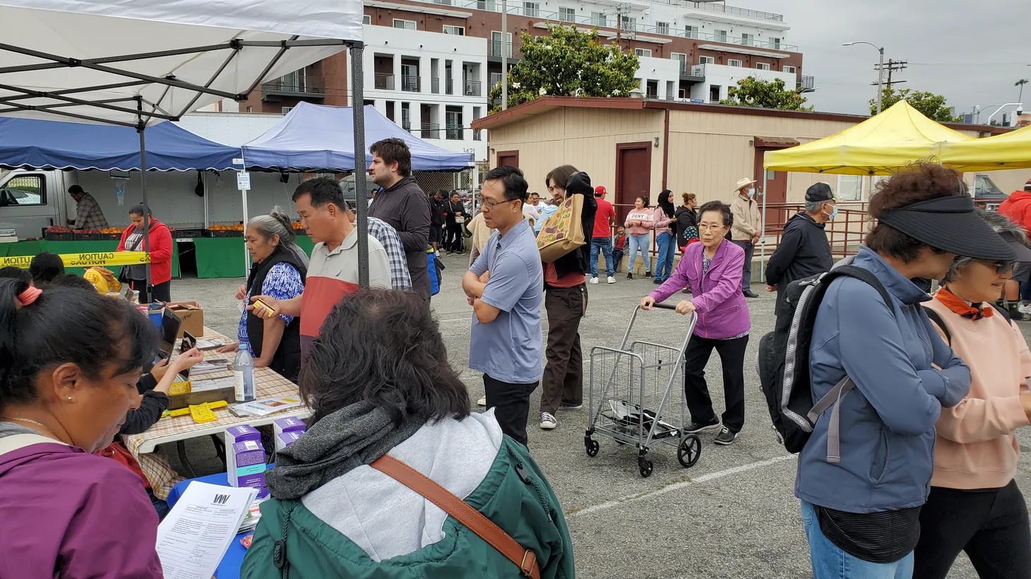 The Market Match program is available at 293 farmers' markets in California including the Adams/Vermont location.