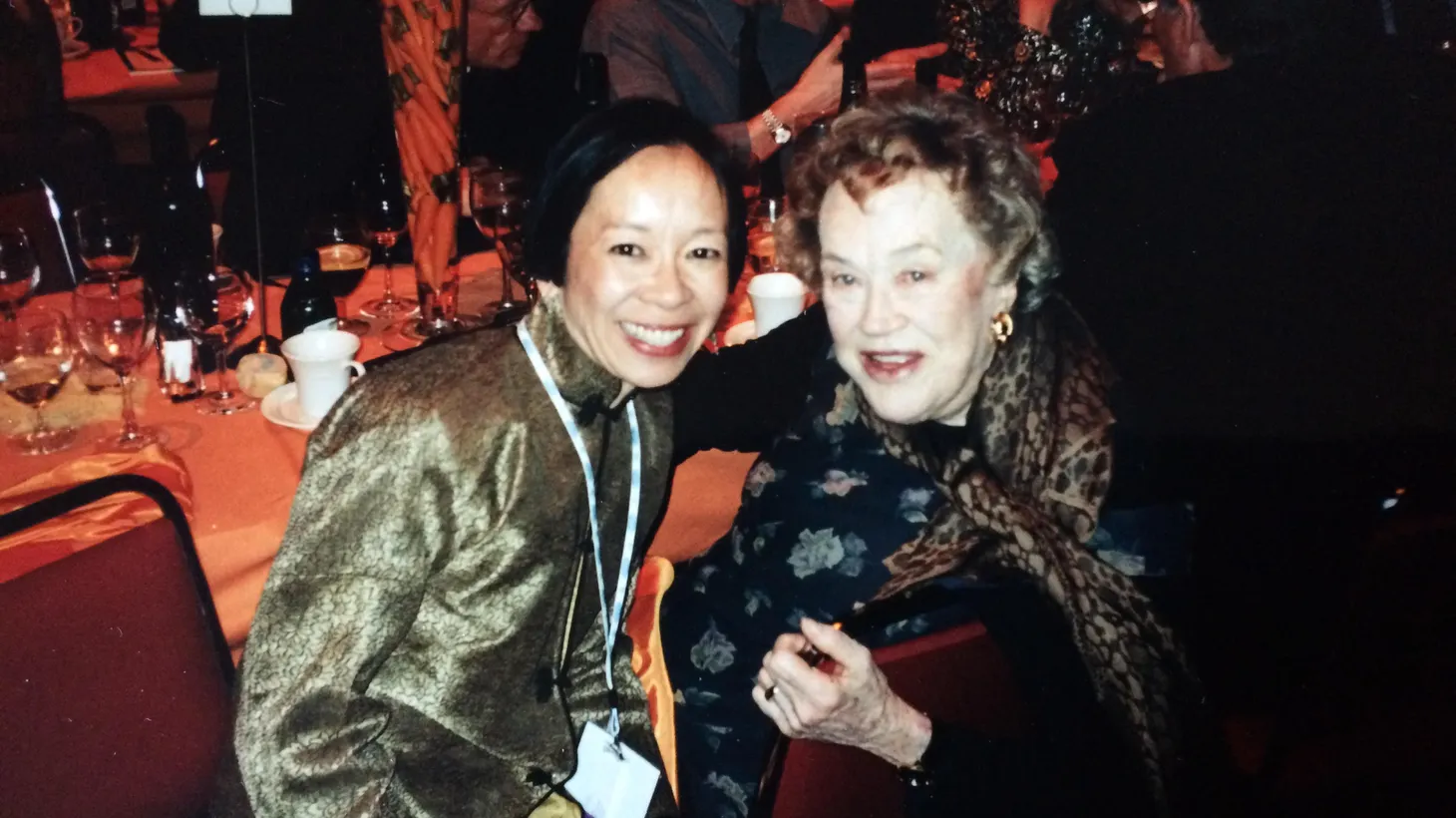 A self-described “Julia Child fangirl,” Grace Young (left) recalls discovering the culinary icon on television as a child and sending in self-addressed envelopes to receive a recipe each week. This month, Young will be honored with the Julia Child Award in Washington, D.C.