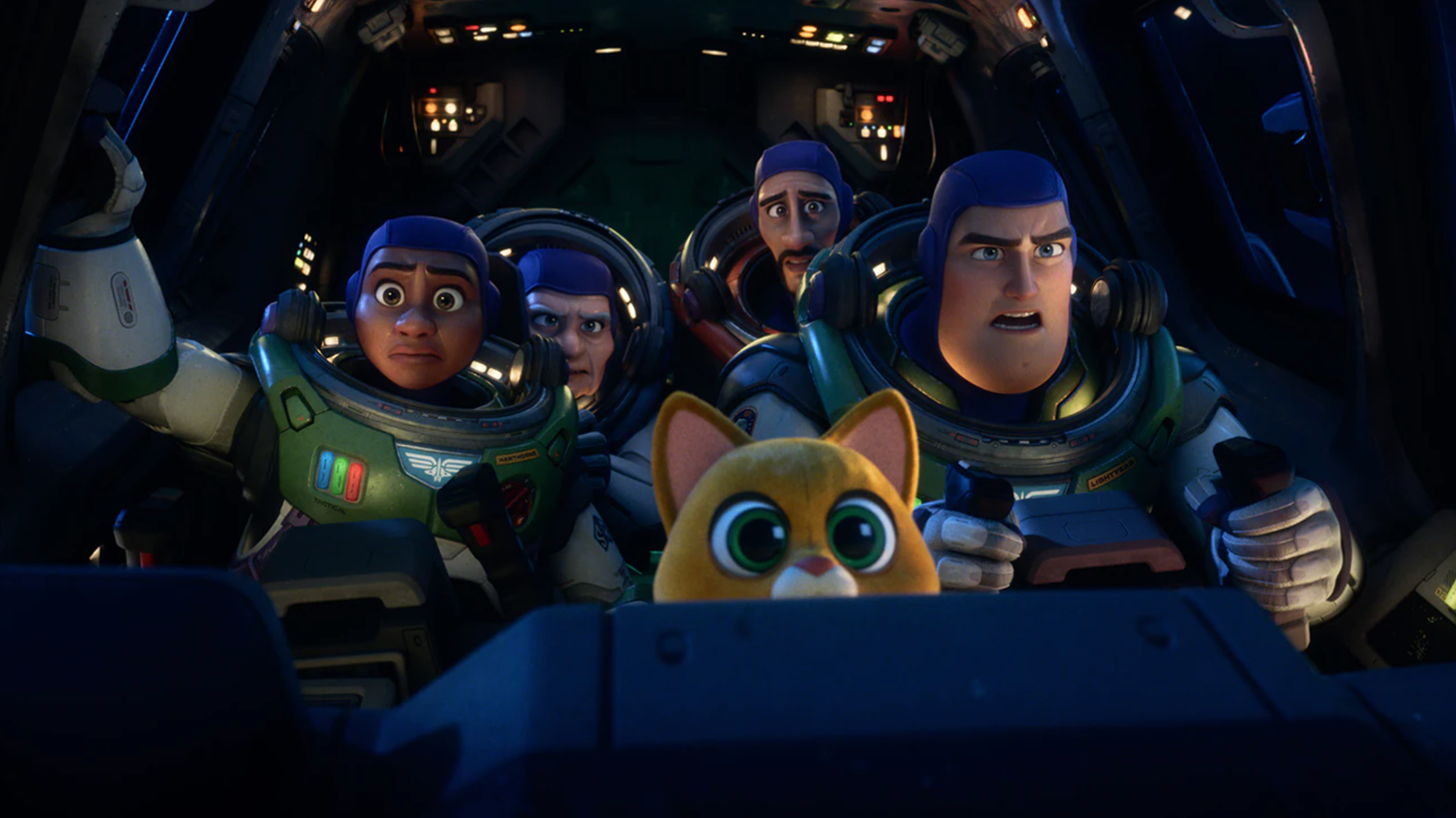 “Lightyear” tells the origin story of Buzz Lightyear, the hero who inspired the toy in the “Toy Story” franchise.