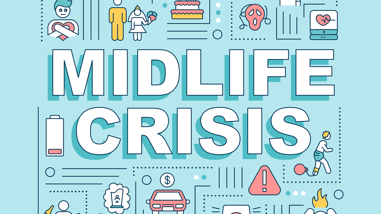 “While the idea of midlife as a time of acute crisis might be an exaggeration, there is some evidence that it's a period of relative malaise, a period of relative difficulty,” says philosopher Kieran Setiya.