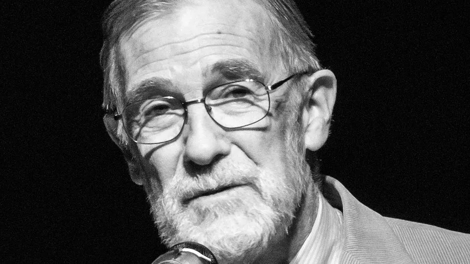 Ray McGovern speaking at the public tribute to Robert Knight on March 28, 2015 at The Riverside Church in New York NY.