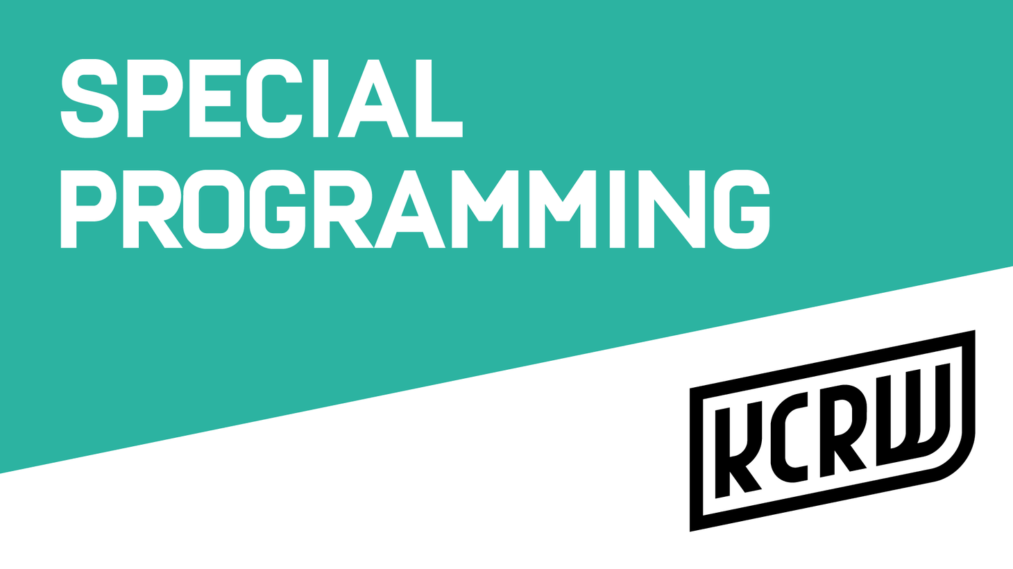A collection of KCRW's best original programming from 2014.