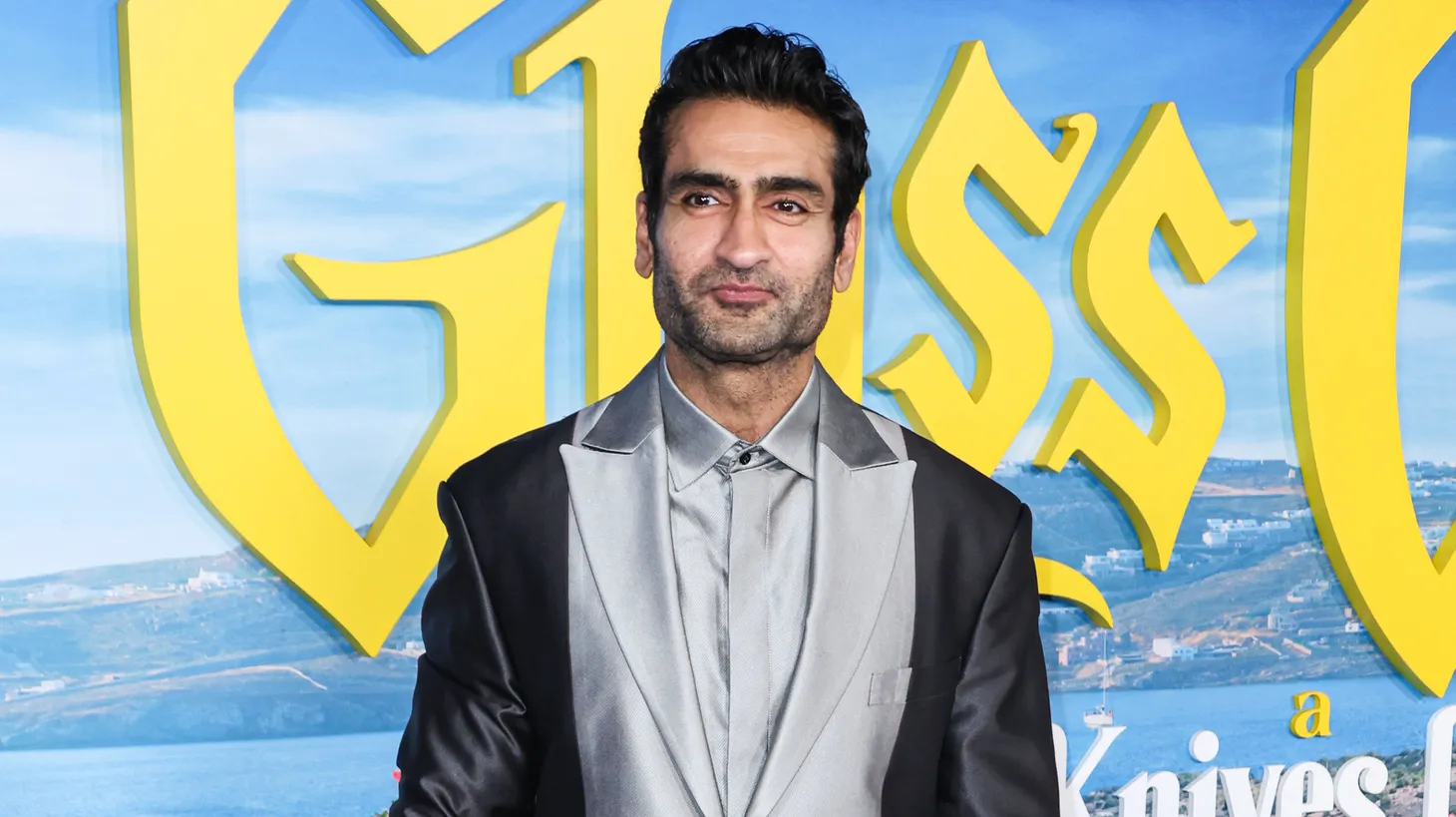 Pakistani-American actor Kumail Nanjiani arrives at the Los Angeles Premiere of Netflix's “Glass Onion: A Knives Out Mystery” held at the Academy Museum of Motion Pictures in Los Angeles, on November 14, 2022.