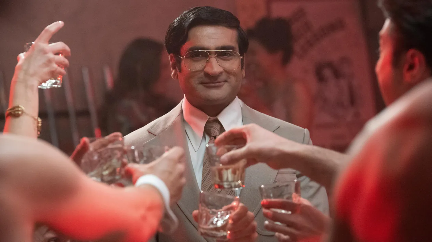 “I felt sorry for him, until I was watching the edited episodes. [That] was the first time I was like, ‘Oh, he's a bad guy because [he] justified everything he’d done,’” says Kumail Nanjiani about playing the dark character Somen “Steve” Banerjee in “Welcome to Chippendales.”