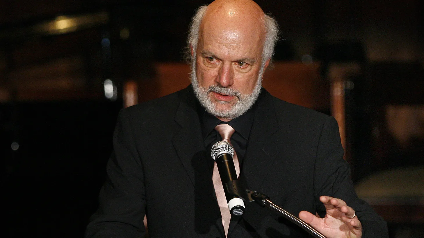 Producer and director James Burrows accepts the Academy of Television Arts & Sciences Hall of Fame award in Beverly Hills, California on December 14, 2006. The Academy of Television Arts & Sciences Hall of Fame honors individuals who have made extraordinary contributions to television.