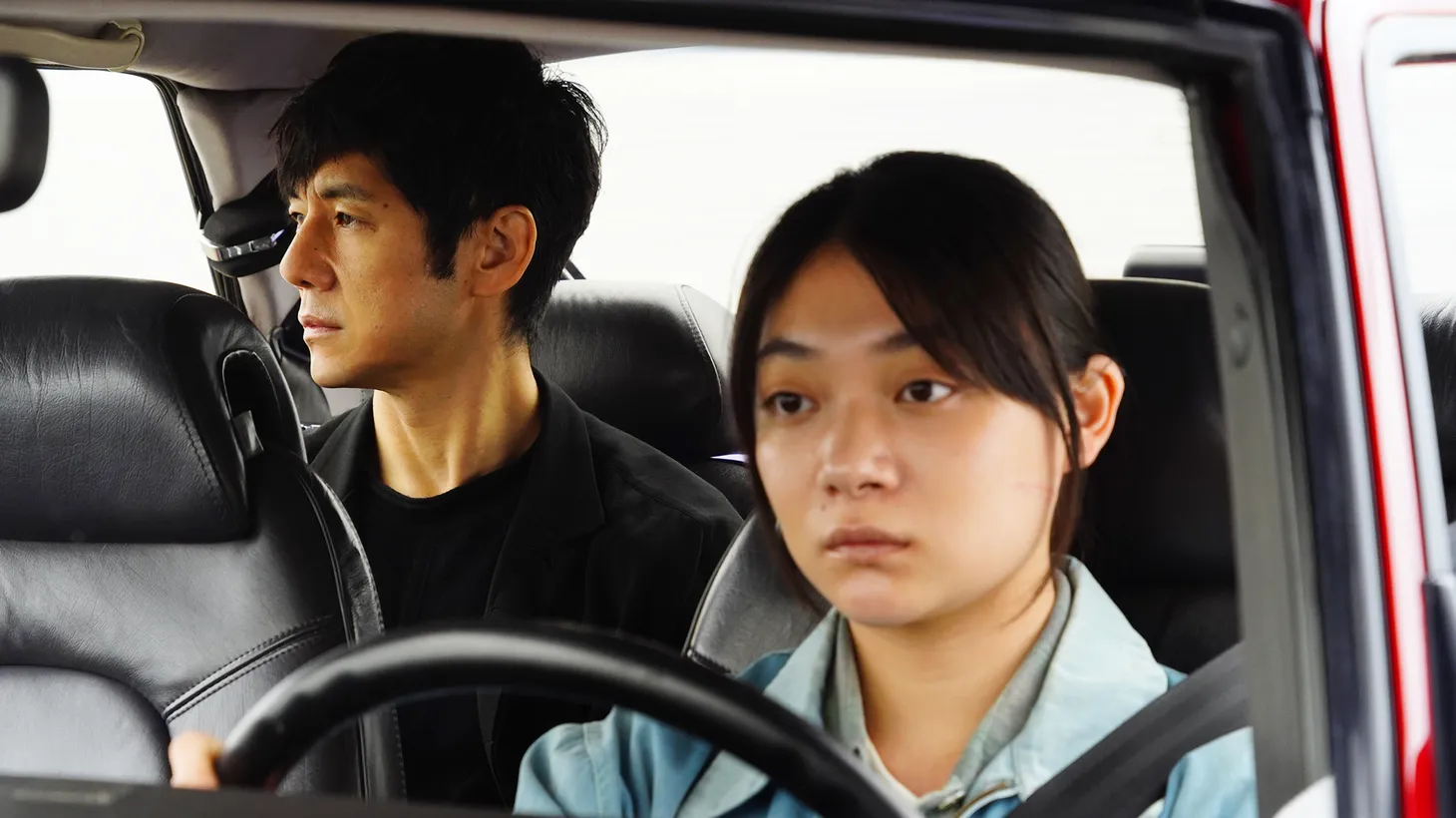 Hidetoshi Nishijima and Toko Miura star in the Best Picture Oscar-nominated “Drive My Car.”