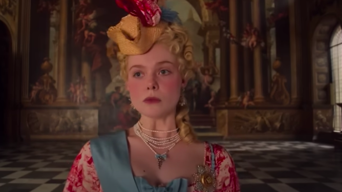Tony McNamara's viciously satirical Hulu series “The Great” follows young Empress Catherine's adventures in her adopted country of 18th century imperial Russia.