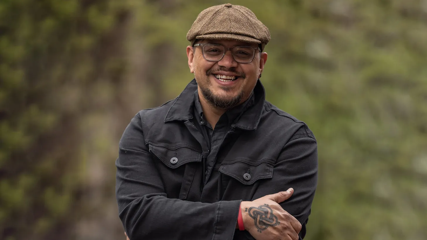Sterlin Harjo co-created the comedy series “Reservation Dogs” on FX.