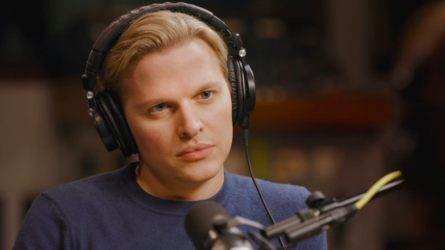 Ronan Farrow on HBO’s “Catch and Kill: The Podcast Tapes,” documentary series.