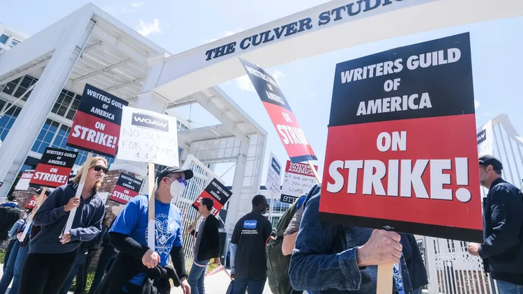 The Writers Guild of America goes on strike. How will other guilds react? And when and how could the walkout end?