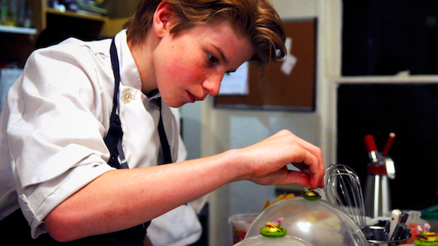 What happens when a prodigy chef realizes his dream, at 19?