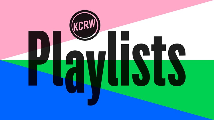 Online music playlists for KCRW streaming and radio, DJs and Eclectic 24