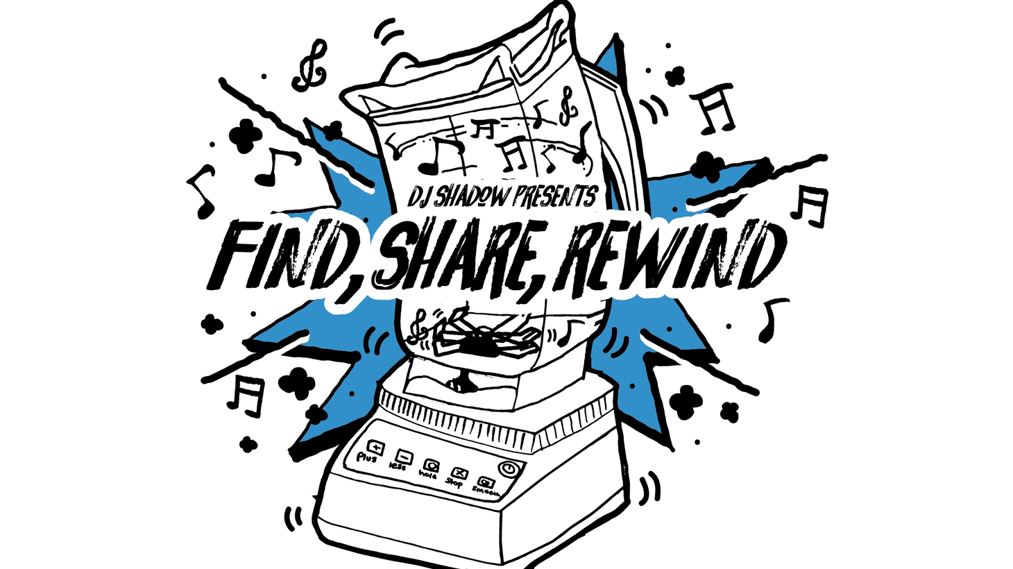 Bay Area ground breaker DJ Shadow brings his innovative style to an exclusive monthly music residency on KCRW. In Find, Share, Rewind; Shadow guides listeners through decades of genre-bending musical evolution.