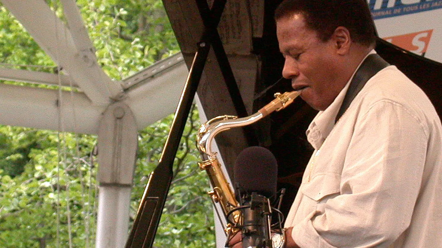 Wayne Shorter at Paris Jazz Festival, 2003