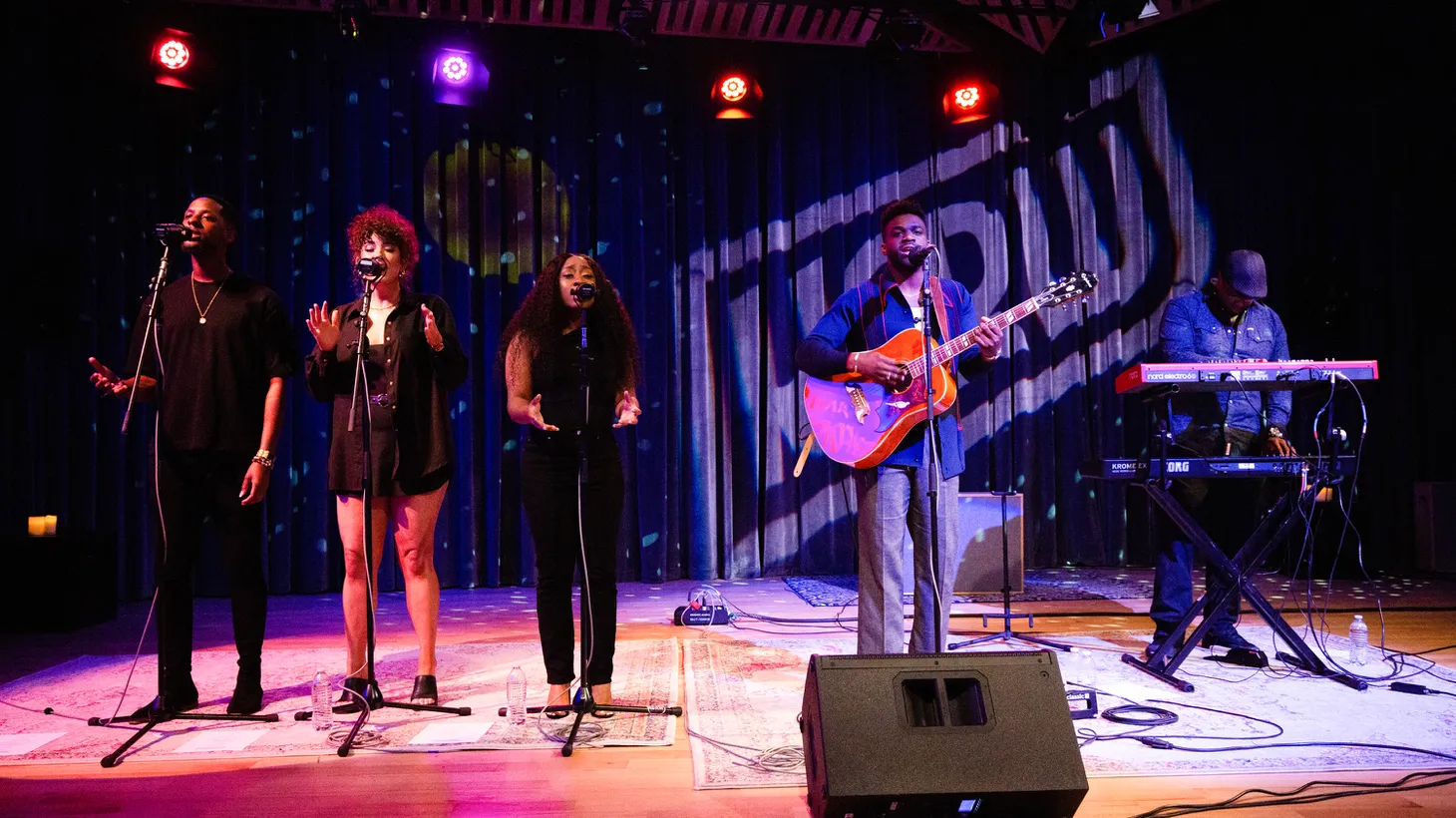 Do you like soul music? Abraham Alexander and his band tear it up Live From KCRW: HQ.