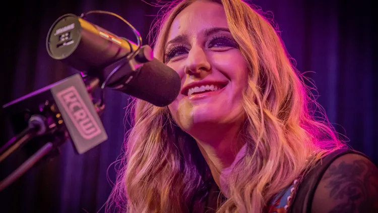 Nashville country songstress Margo Price hits KCRW HQ with humor, heartache, and song highlights from her new LP “Strays.”