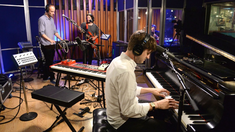 Boxed In's debut album has been a KCRW favorite for months now and we welcome the London-based quartet -- led by producer/songwriter Oli Bayston -- into our studio for a live session.