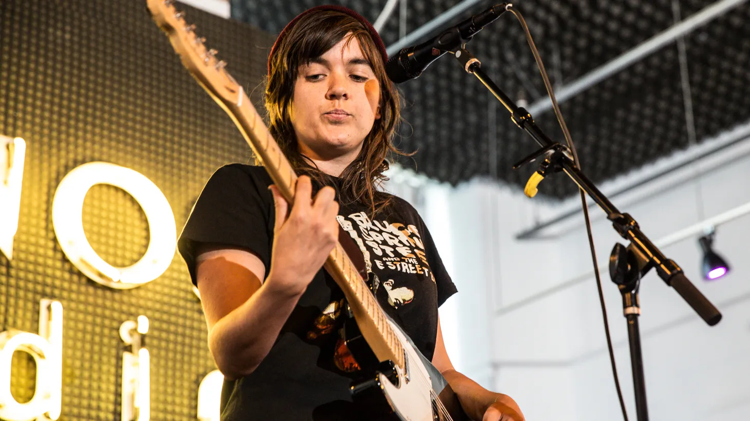 KCRW caught up with critically-acclaimed Australian singer/guitarist Courtney Barnett as she prepared to play one of the biggest shows of her career at the Hollywood Bowl.